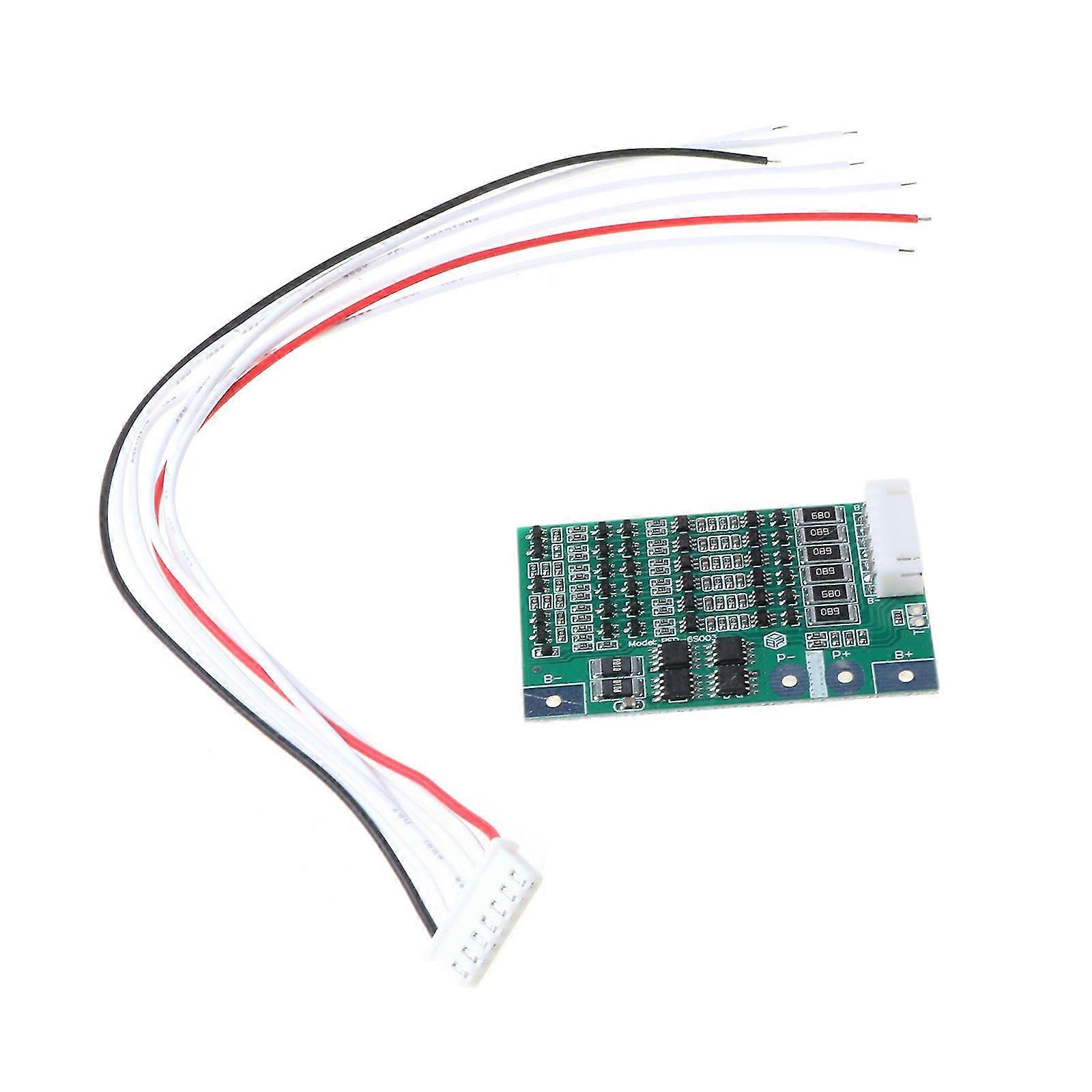 6s 22.2v Li-Ion 18650 Lithium Battery Bms Charger Protection Board With Balance