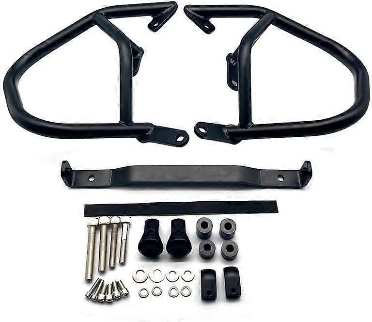 motorcycle bumper Motorcycle Engine Guard Highway Crash Bar Frame Protection Bumper Accessories For Tenere 700 2019-2022 2023 Engine Guard (Color : Up