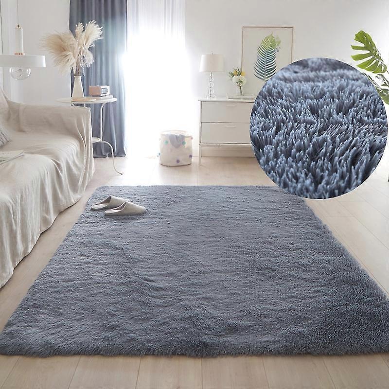 Tflycq Plys Tæppe Stue Dekoration Fluffy Tæppe Tykt Børneværelse Tæpper Skridsikkert Gulv Bløde Lounge Tæpper Store Tæpper Gulv Gulv