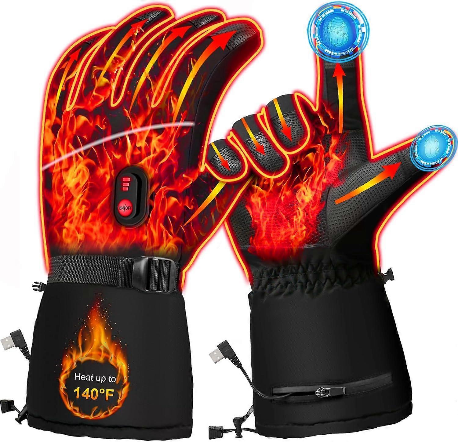 Electric Gloves Battery Powered Windproof Gloves