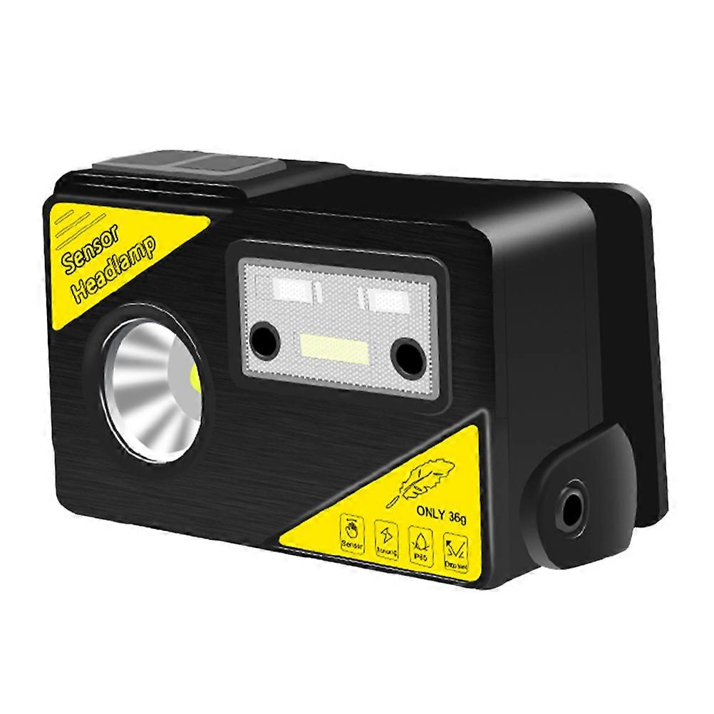 Faros Delanteros USB Charging Headlamp Fishing Headlamp Sensor LED Headlight
