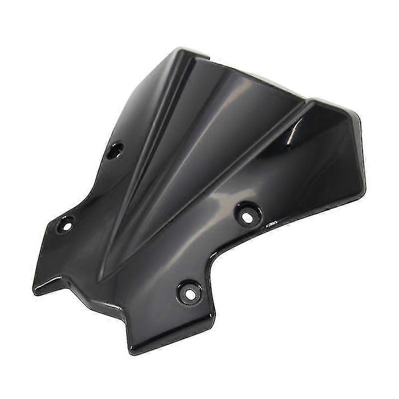 Motorcycle Windshield Windscreen Air Wind Deflector(black)