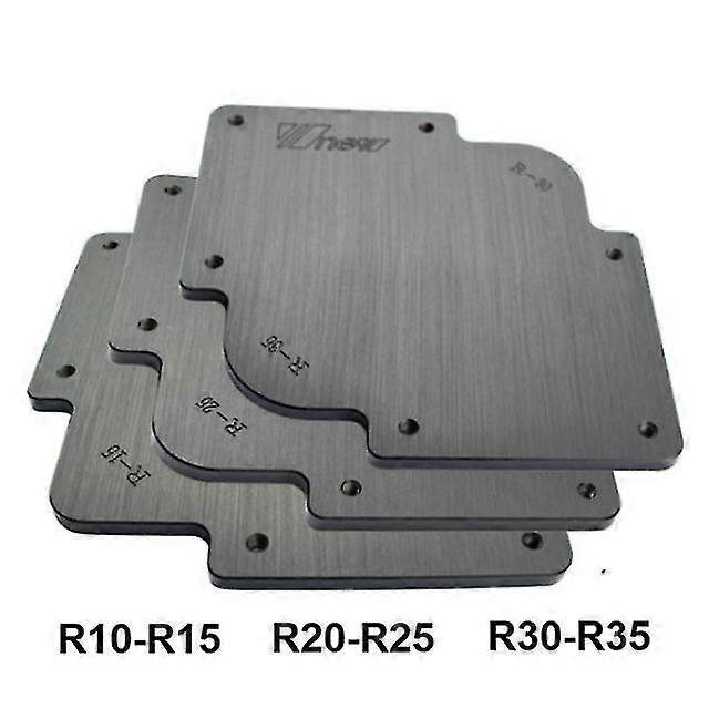 New Woodworking Quick-jigs Router Table Bit Corner Jigs Trimming Radius Jig Router Templates For Engraving And Router Machine