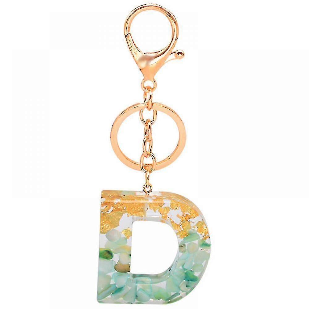 Ladies Tassel Large Letter Keychain, Letter Keyring Charm Key Chain, Bag Charm Accessories High Quality