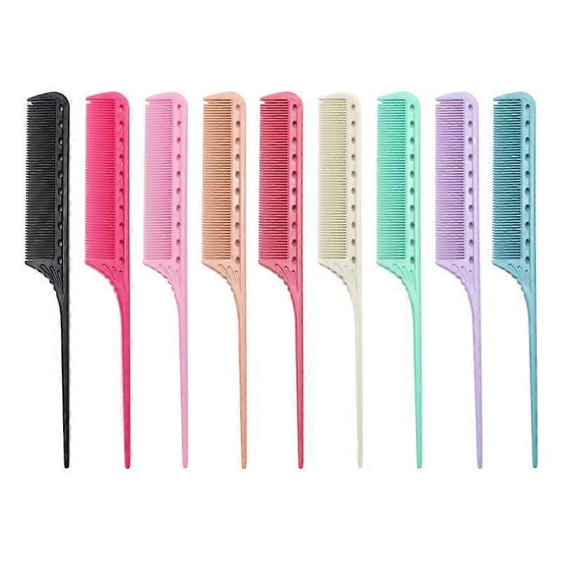 Profesionální vlasy ocas hřeben salon řez hřeben styling nerezová ocel špičatý salon péče o vlasy styling nástroj