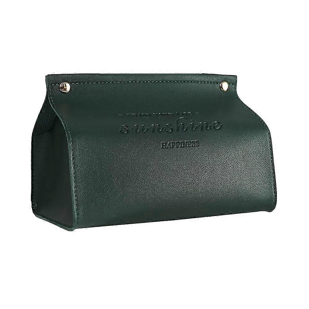 House Decorative Leather Tissue Box Holder