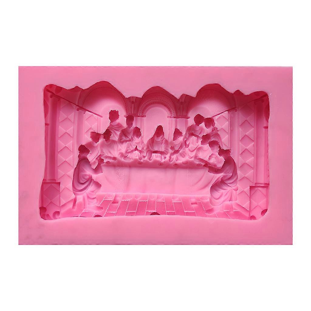 The Last Supper Photo Frame Listing Mold Silicone Holders Frames