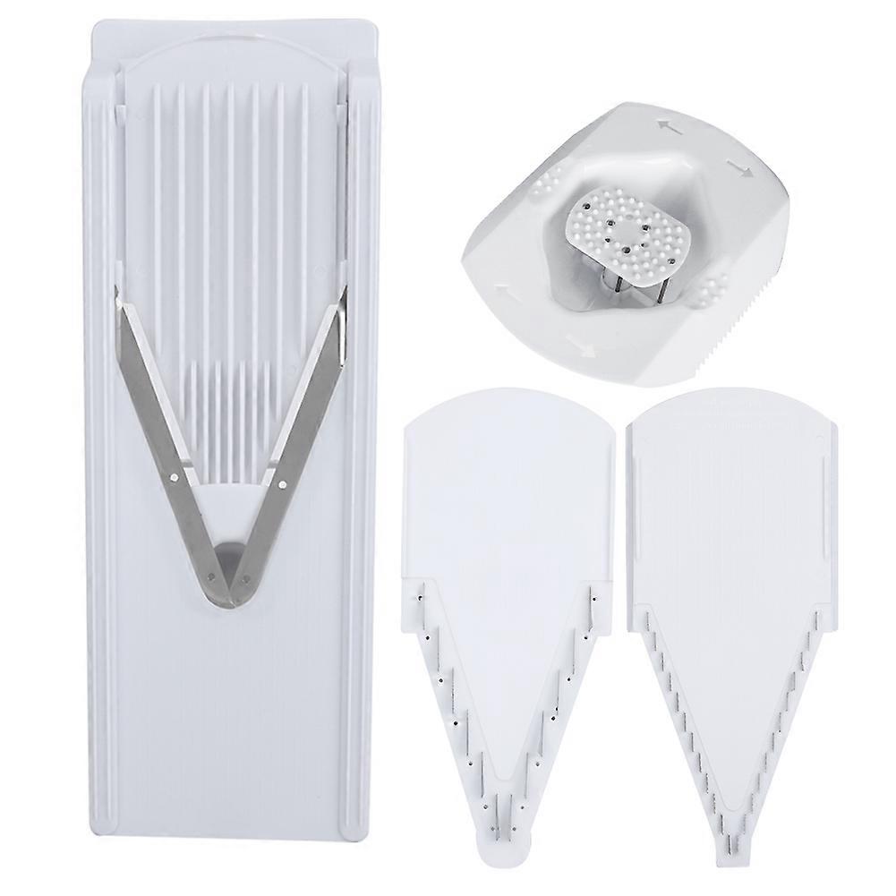 Multifunctional Home V-Shaped Vegetable Grater Cutter Slicing Tool with Hand Protecting Tool