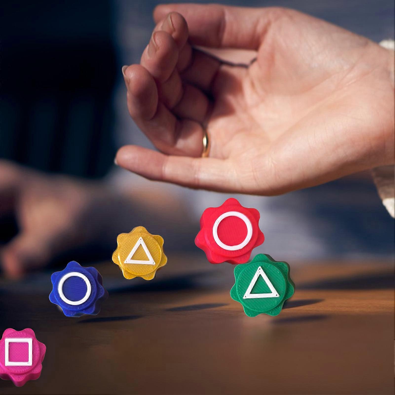 Jeu Coréen Traditionnel 'Gonggi' - Jeu D'Adresse Avec 5 Pierres Colorées