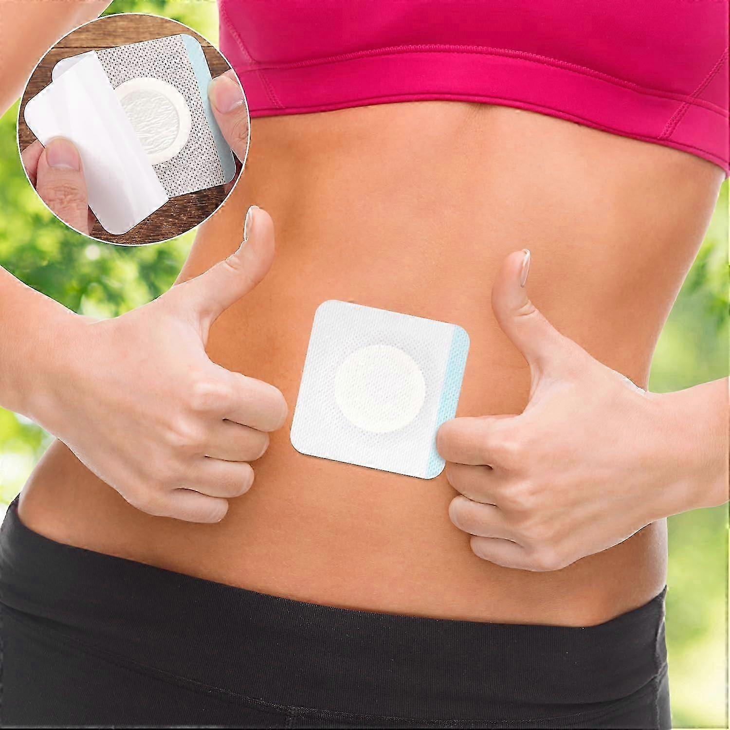 30Pcs Disposable Castor Oil Packs - Self-Adhesive, Organic Cotton, 3 Sizes For Waist, Back, Thighs Therapy