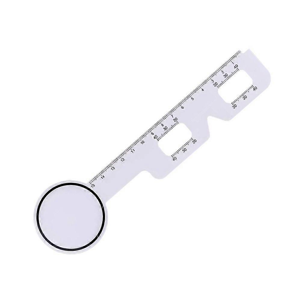 Double Side Eye Chart / PD Ruler / Eye Occluder Eye Chart for Test