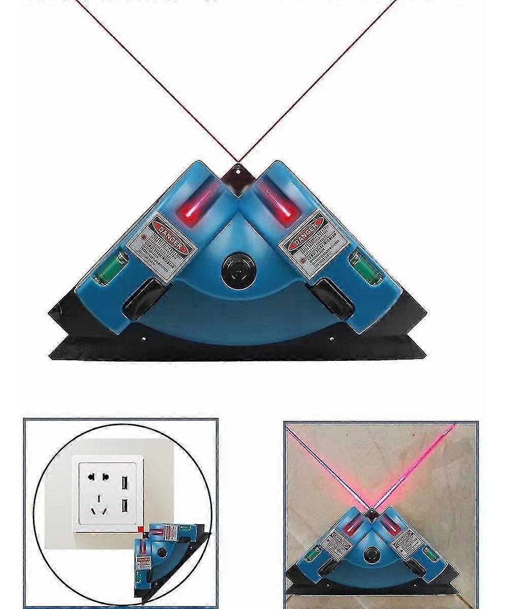 Laser Level Right Angle 90 Degrees Horizontal Vertical,wall Tiling 90 Degrees Laser Angle Meter Tiling Right Angle Floor Meter Infrared Laser Level(bl