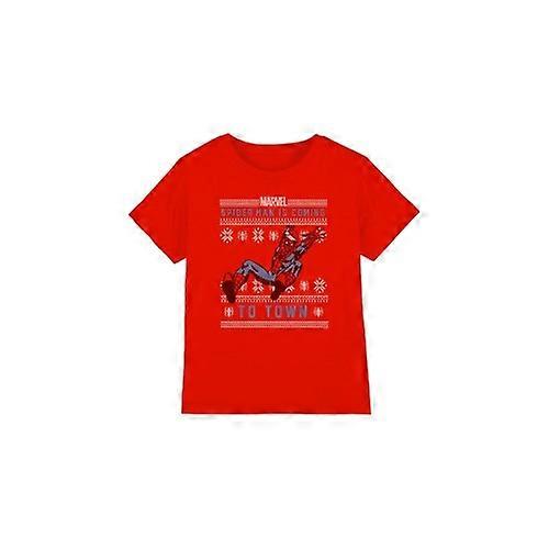 Spider-Man Barn/Barn Julegenser T-skjorte