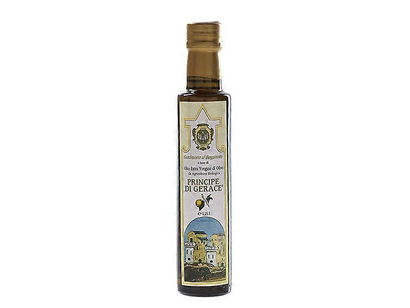 Organic condiment based on extra virgin olive oil flavored with Bergamot