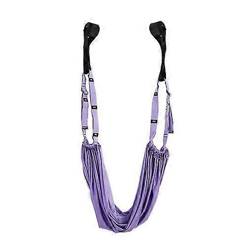 حزام تمتد الساق ، حزام تدريب الانحناء الخلفي مع مرساة الباب ، مدرب المرونة ، حزام مطاطي للجمباز ، اللياقة البدنية ، الرقص ، الهواء ، اليوغا ، الباليه