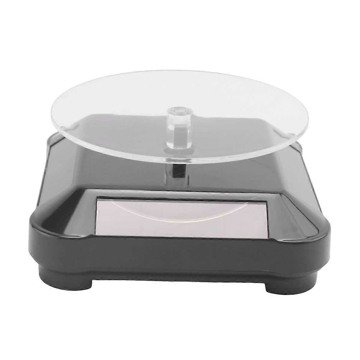 Solar Turntable Jewelry Electric Turntable Display Stand Mobile Phone Watch Hand Jade Glasses Tray