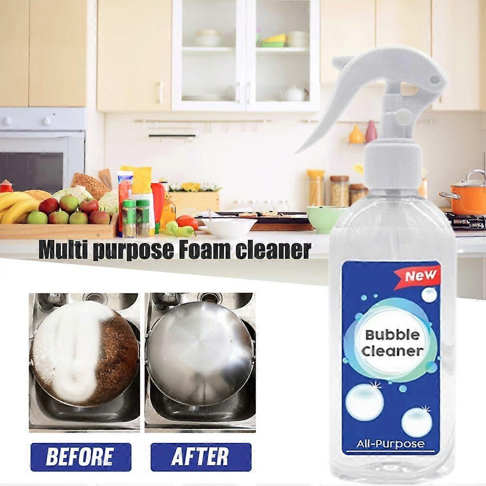 Cleaning Bubble Spray Kitchen Grease Cleaner Multifunctional Rust Remover Mousse Cleaner