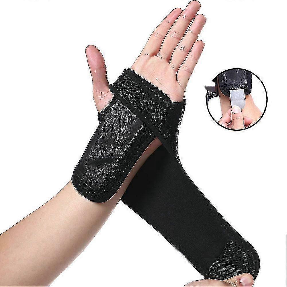 Removable Adjustable Wristband Steel Support Carpal Tunnel Splint Wrap Protector For Arthritis