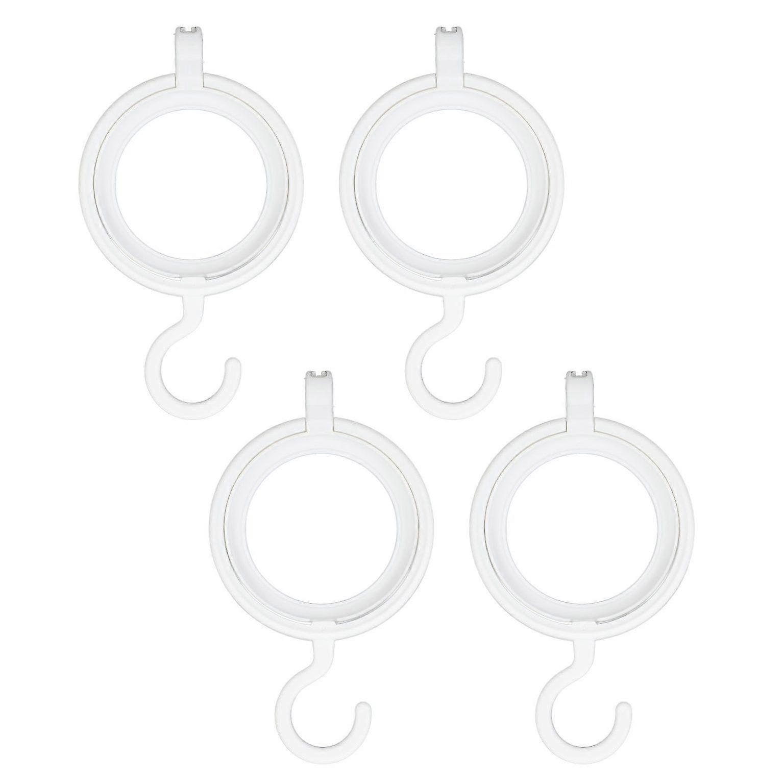 4-Pack Wig Hanger Rack - Storage Holder for Wigs and Hats