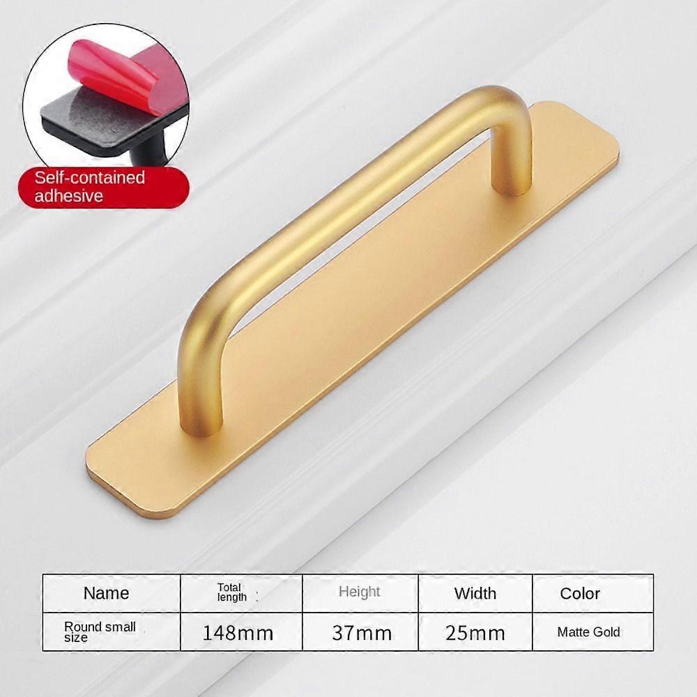 Hardware Door Handle Self-Adhesive Door Handlebar New Door Knob  Cabinet
