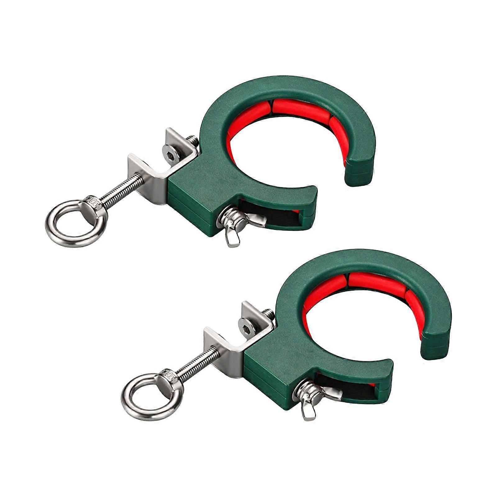 2 Pieces Cable Tray Rollers Wire Management Adjustable Cable Threading Tools Green