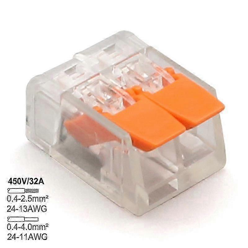 0.4-6.0mm 30/50/100 Stuks Amp; Set Mini Snelle Universele Draad Connector Gemakkelijk Quick Bedrading Auto Amp; Zonne-energie Terminals