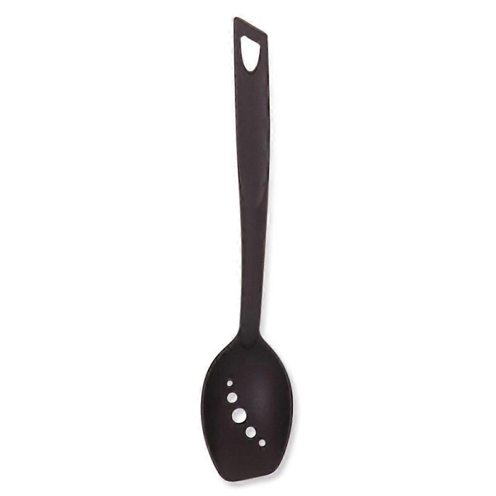 High temperature resistant nylon spoon, kitchen cooking spoon with hole
