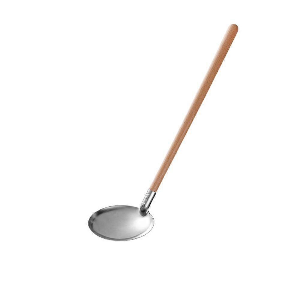 JUSCH Japanese bamboo handle ladle, 25.5*6.5cm/10*2.5 inches, spoon, bamboo handle, durable, non-toxic and harmless-43swer