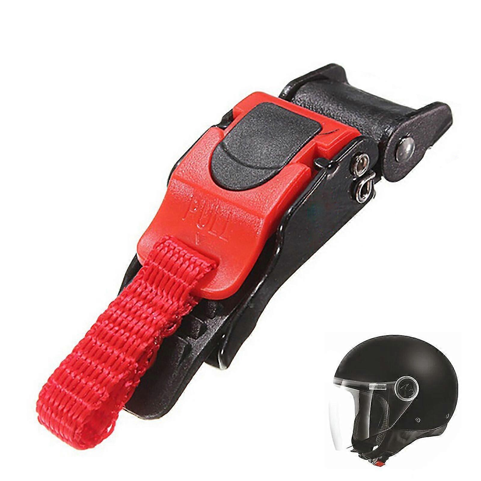 Replacement Motorcycle Helmet Quick Release Clip Chin Strap Pull Buckle