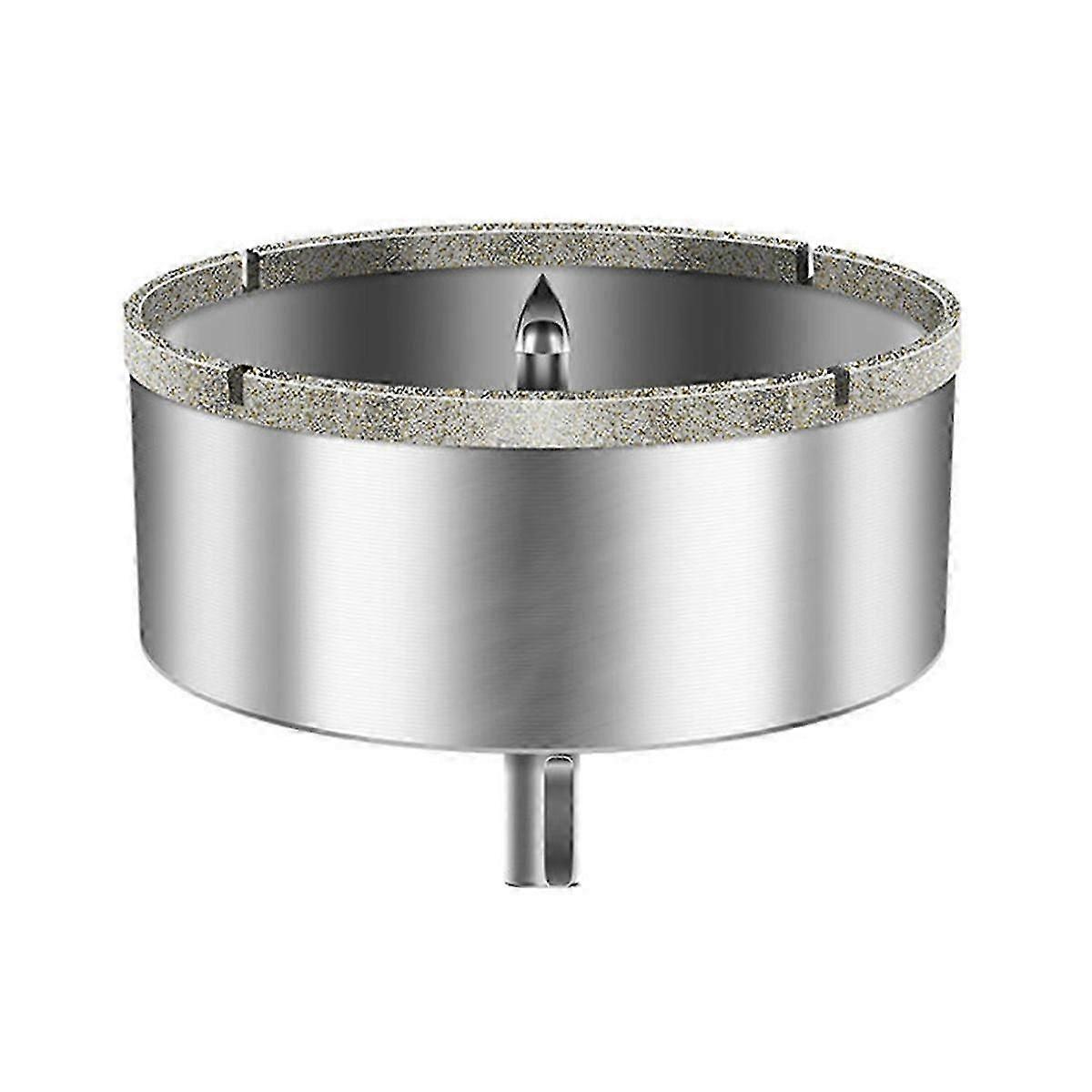 4 Inch Diamond Hole Saw with Pilot Bit Tile Tip Coated Hole Saw with Guiding Drill Bit in the Cente