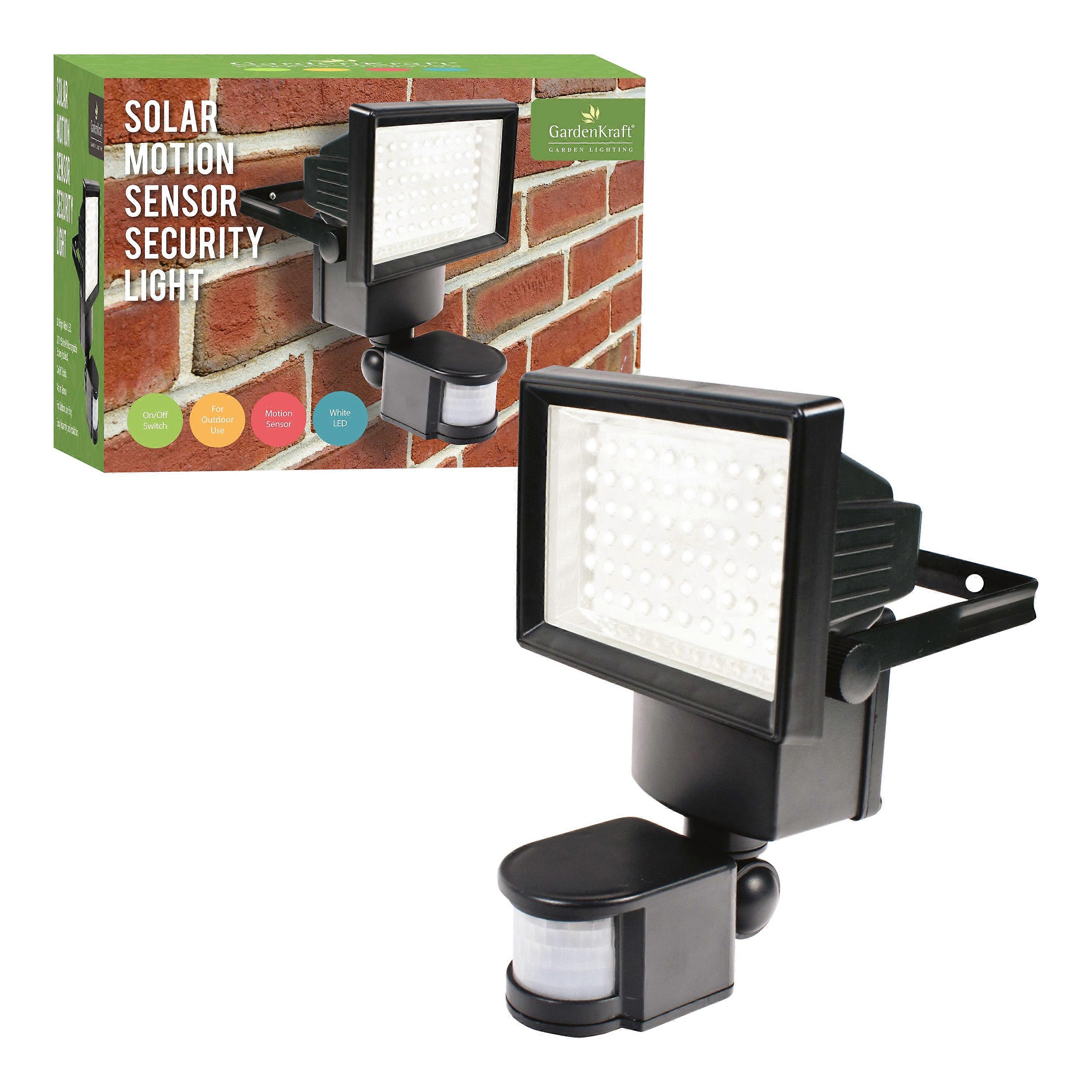 60 Led Solar Security Light With Motion Sensor Perfect For Securing Your Property