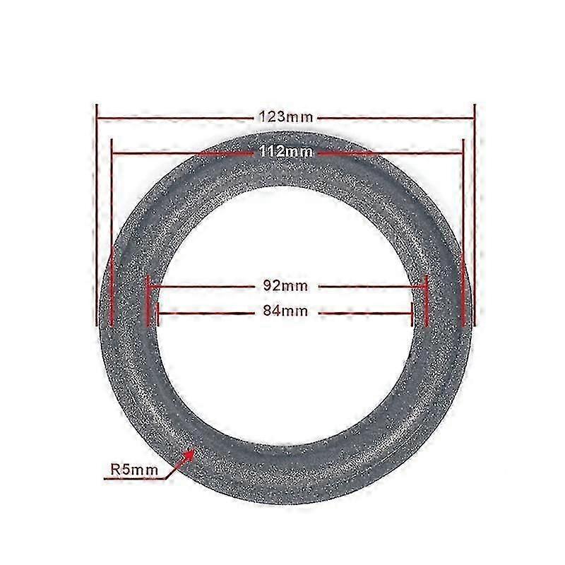 Anti Aging Speaker Foam Surround Elasticity & Durable Foam Border Edges