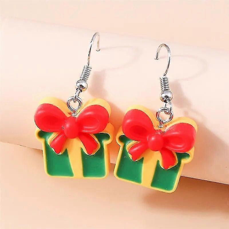 Hot Selling Mix Stijlen Merry Christmas Oorbellen Mode Kerstboom Herten Santa Drop Oorbellen Nieuwjaar Sieraden Geschenken