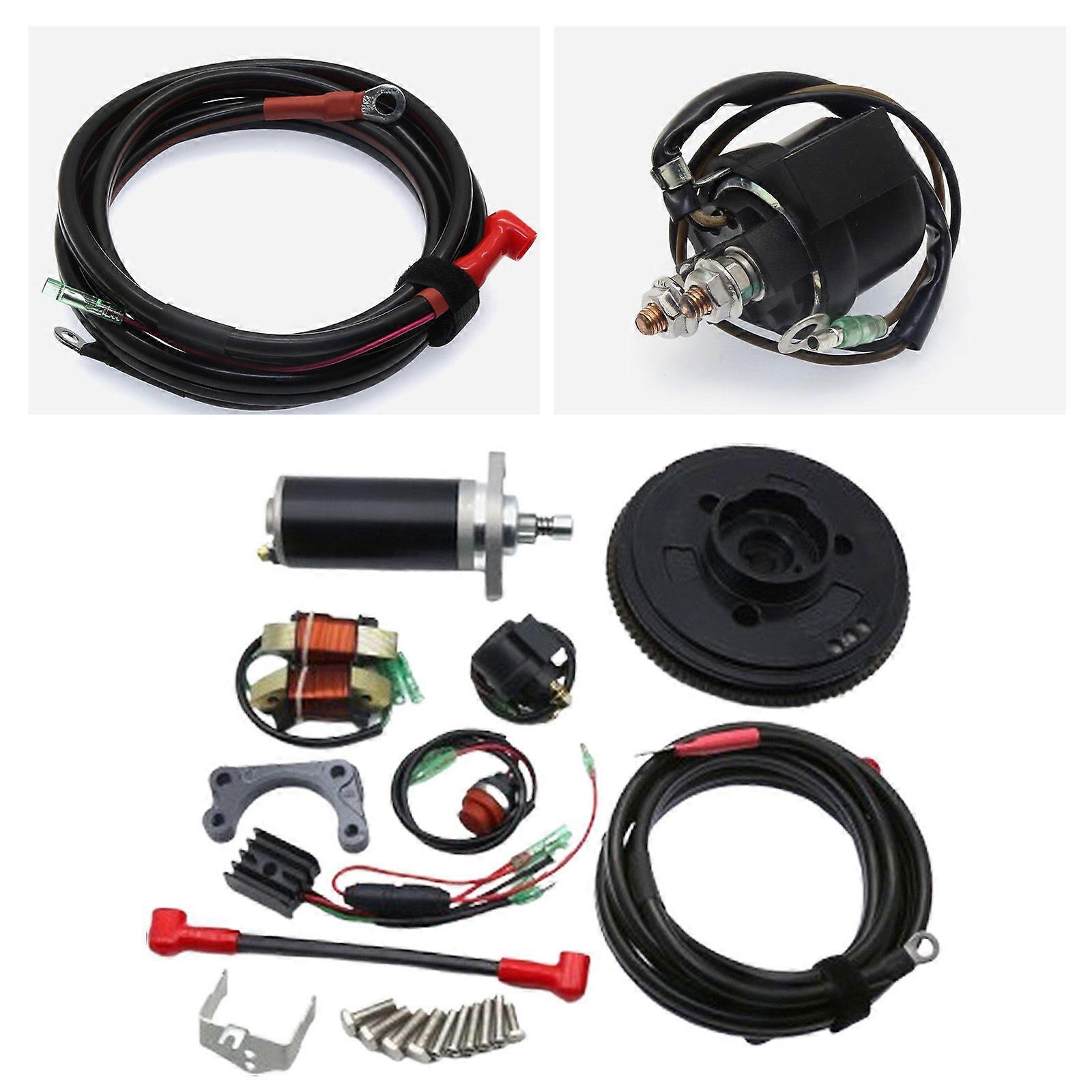 1set Electrical start conversion For Mercory 4 Stroke 9.9HP Outboard Motor