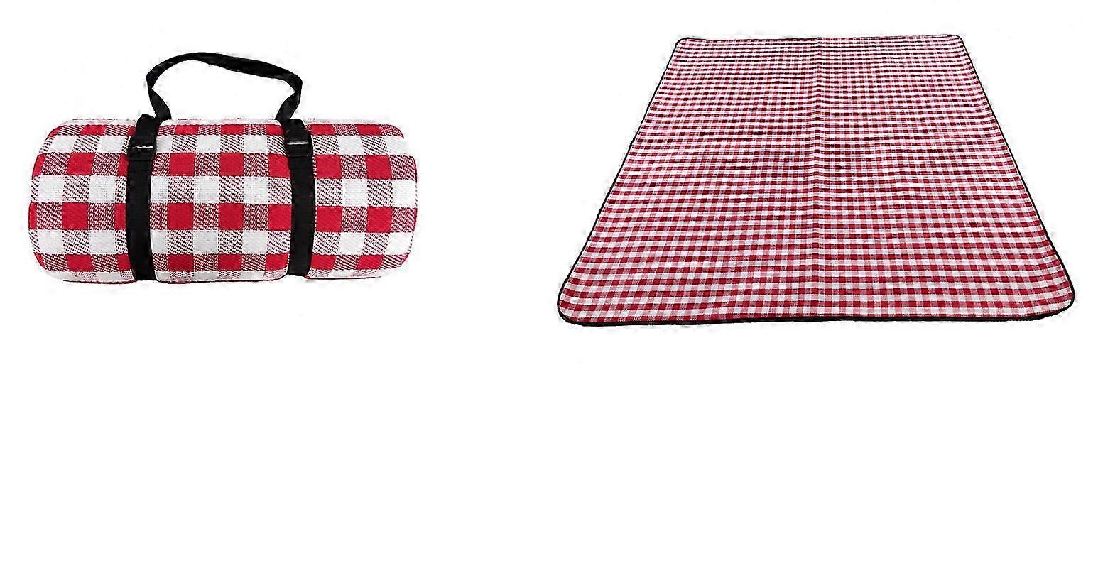 Portable Foldable Moisture-Proof Thickened Picnic Mat with Handle 1 Piece