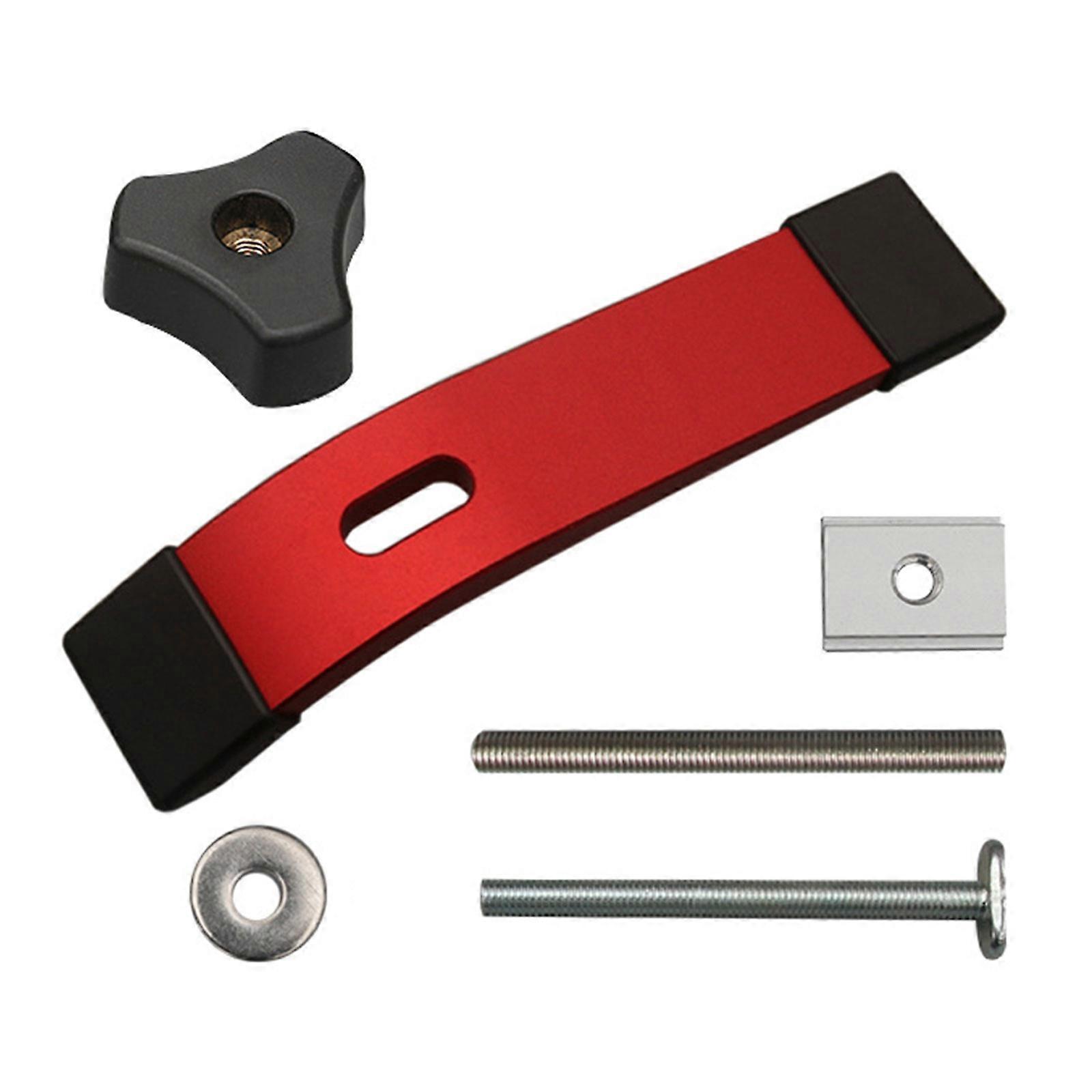 T-Track Hold Down Clamp Router Clamp for Woodworking and Metalworking Router Machines Metal Quick Acting Hold Down Clamp