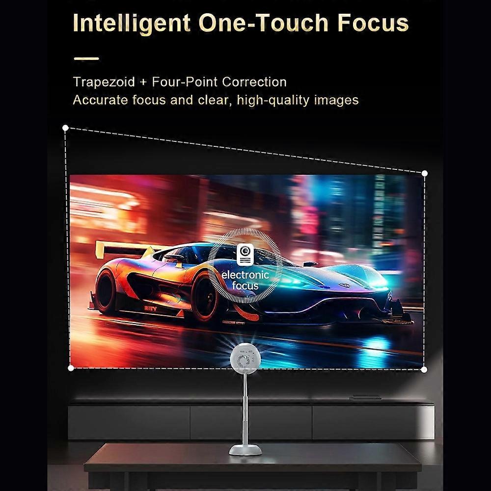 Projector 720P Home Theater Android 11 Video Projector Support 4K Decoding 120in Display Movie Proje