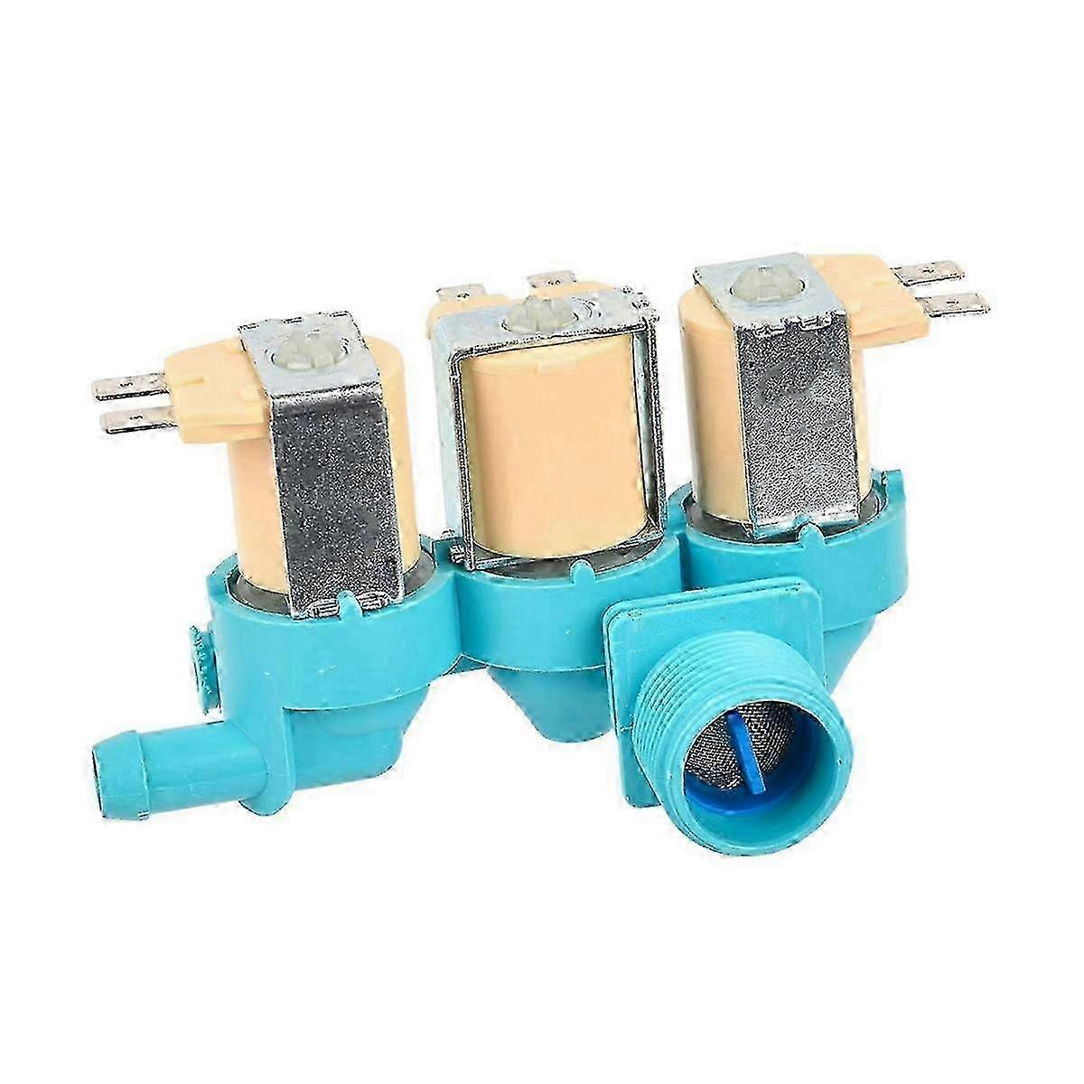 DC62-00266E Washing Machine Water Inlet Valve, Replacement for DC62-00311G/00311C, Universal Fit, Easy Install