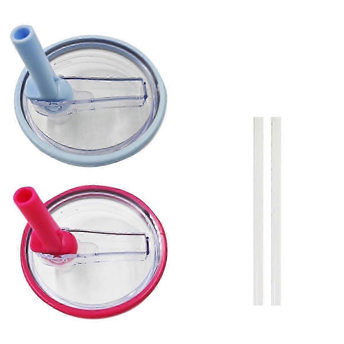 40oz vaihdettava juomalasin käännettävä olkikansi Quencher Straw -kannen vaihtoon, joka sopii HydroJug Travelerille A