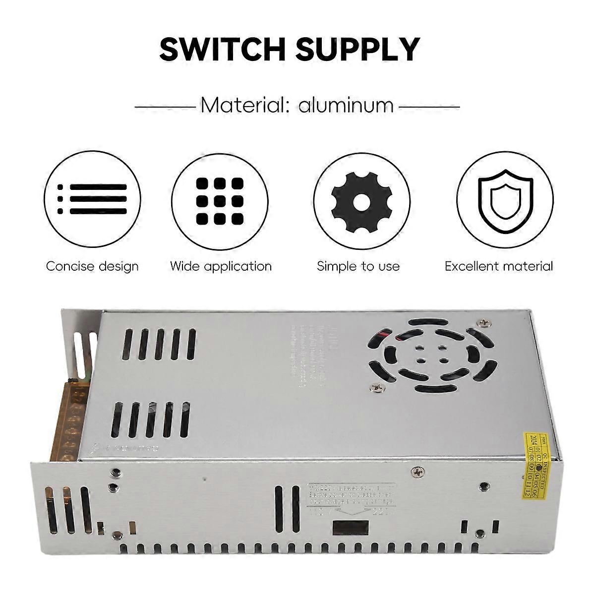 12V 50A 600W Switch Power Supply for Automation, Lamps, Instruments