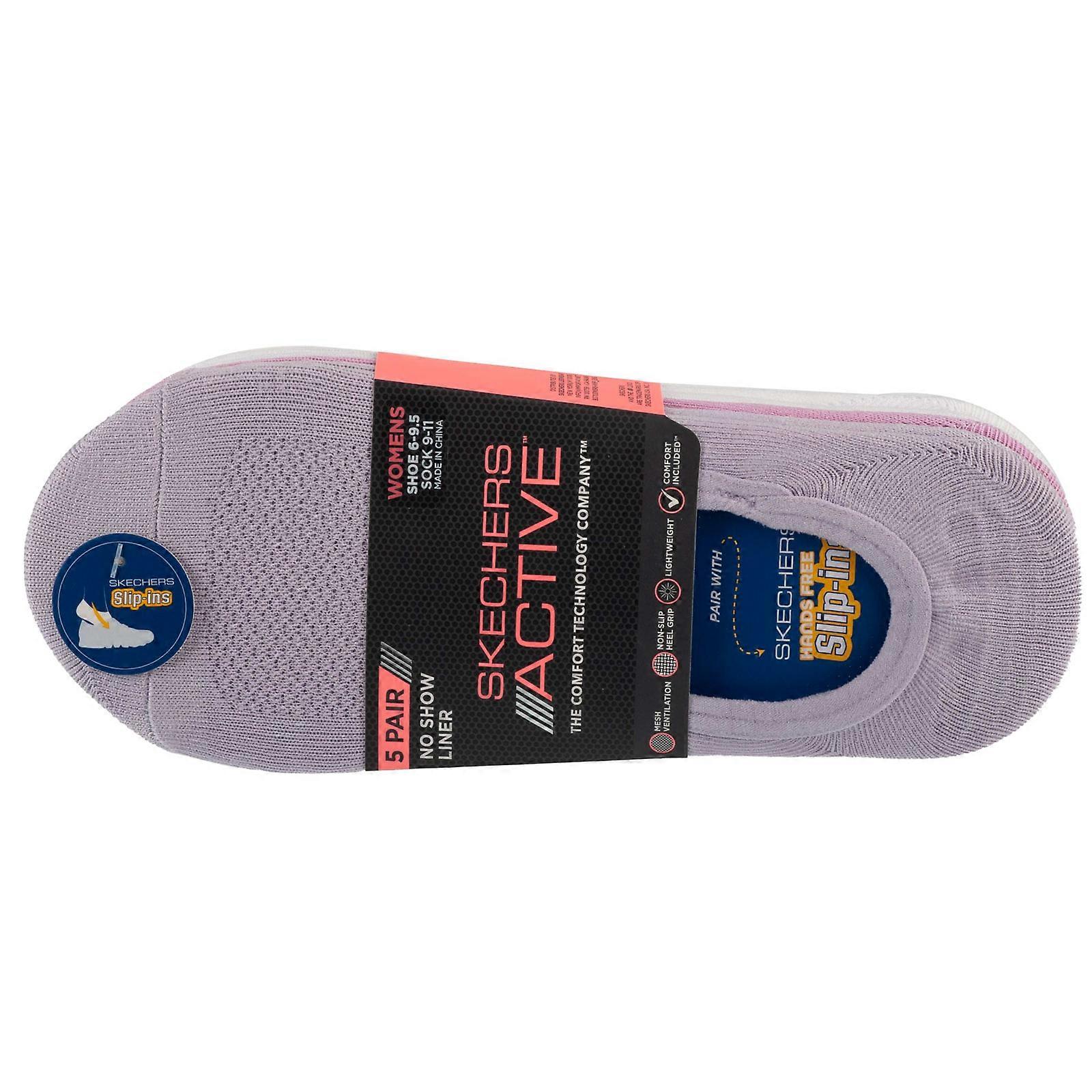 Strumpor Skechers 5pk Microfiber Liner Strumpor