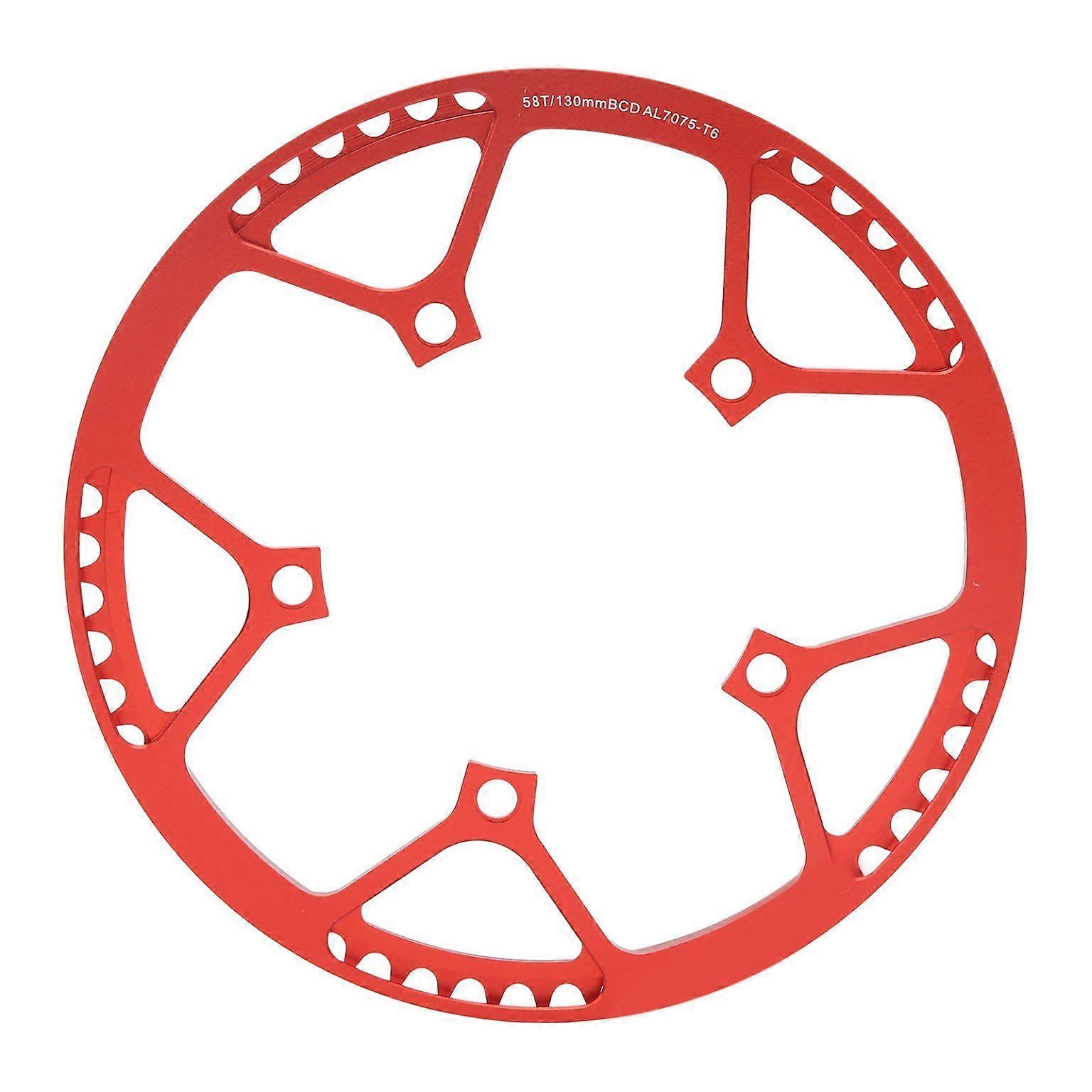 58T Folding Bike Chainring - Lightweight Aluminum Alloy for Enhanced Performance