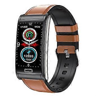Smart Watch ECG+PPG Blood Glucose Pressure Heart Rate Monitor Fitness Tracker US