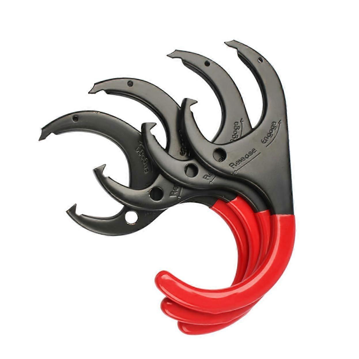 Multi-Functional Grasping Claw Hooks and Hangers for Garage Storage