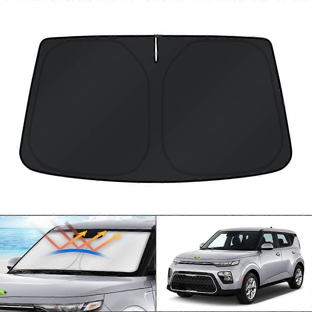 Front Glass Sun Shadow for Car Windshield, UV Protection, Fits Most Models, High-Quality Material, Tinted
