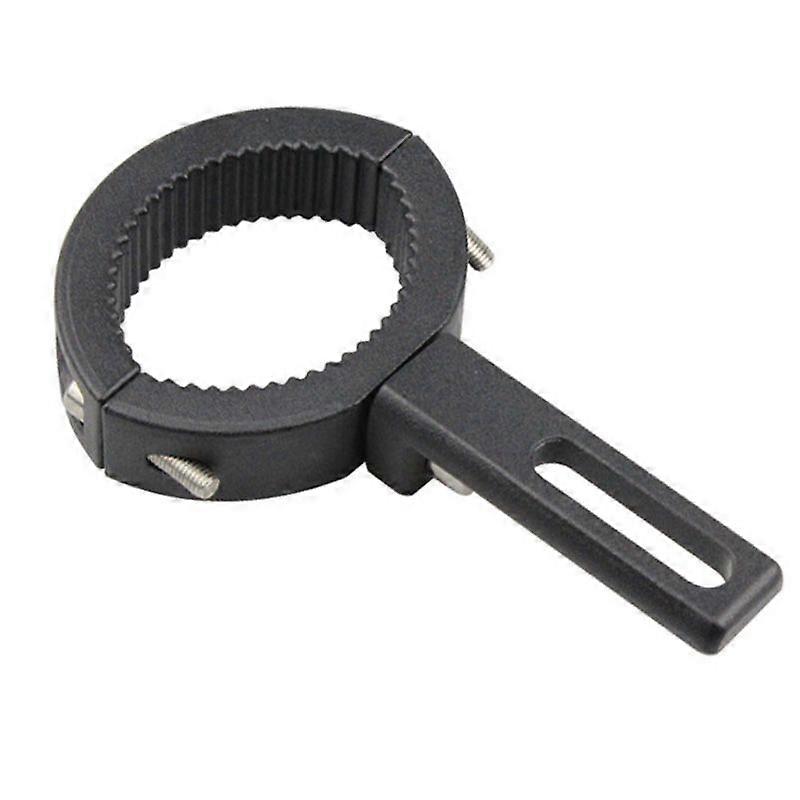 دراجة نارية ضوء بار المشبك جبل قوس أسود مشرق عملية أكسدة مقاومة للصدمات المطاط مقاوم للصدأ للدراجة النارية 3.8 × 6.0 سم / 1.5 × 2.4 بوصة