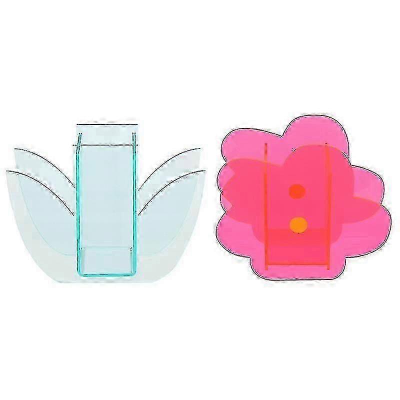 2pcs Vase Decoration, Acrylic Vase