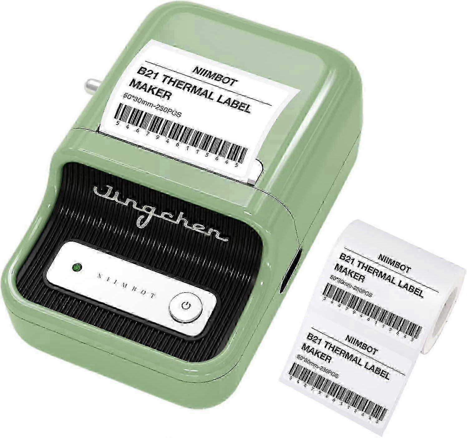 Bluetooth Label Maker, Tiskárna čárových kódů, Velikost tisku 20-50 mm, Kompatibilní s iOS a Android