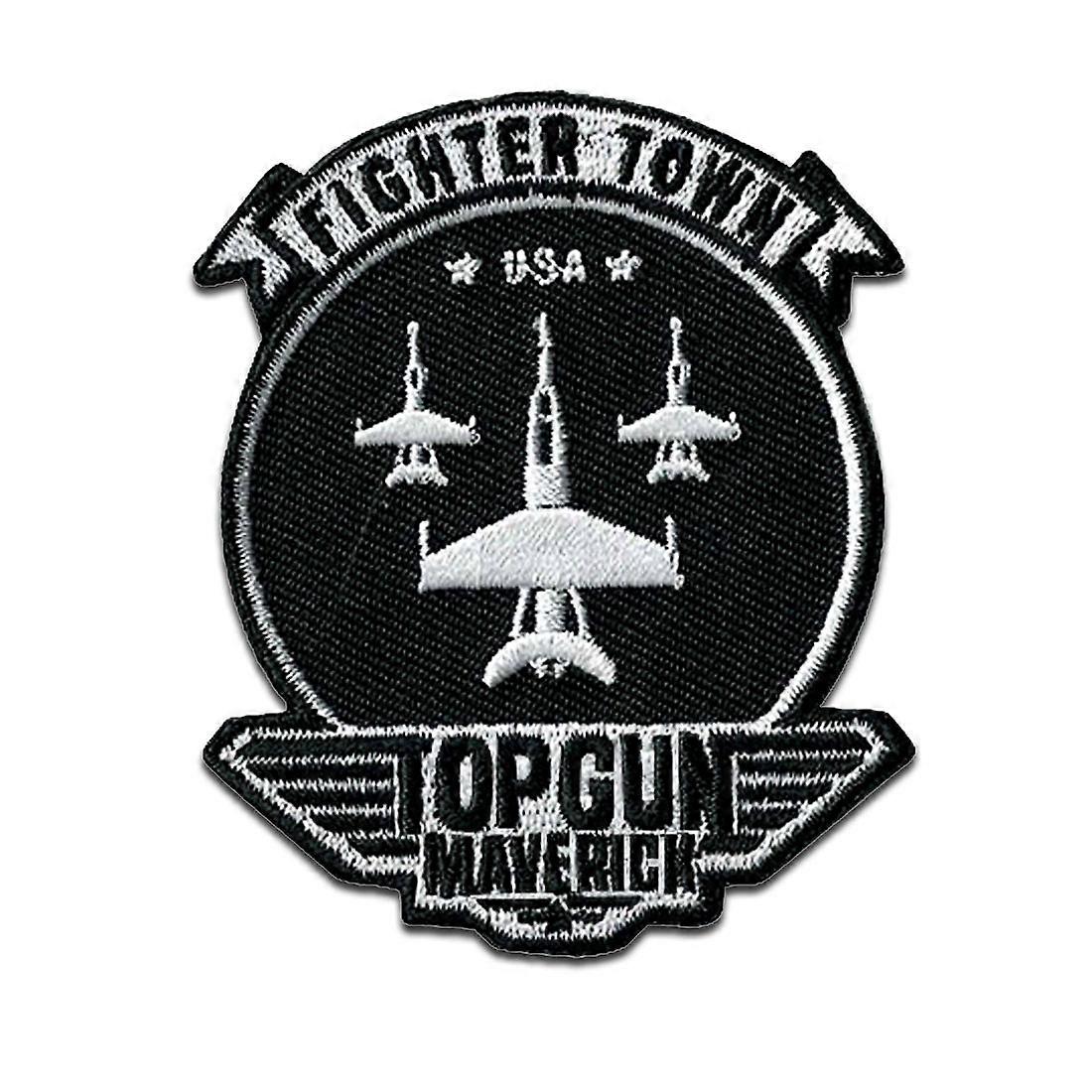 Top Gun Maverick Fighter Town - patch, iron-on patch, size: 6.8 x 5.6 cm