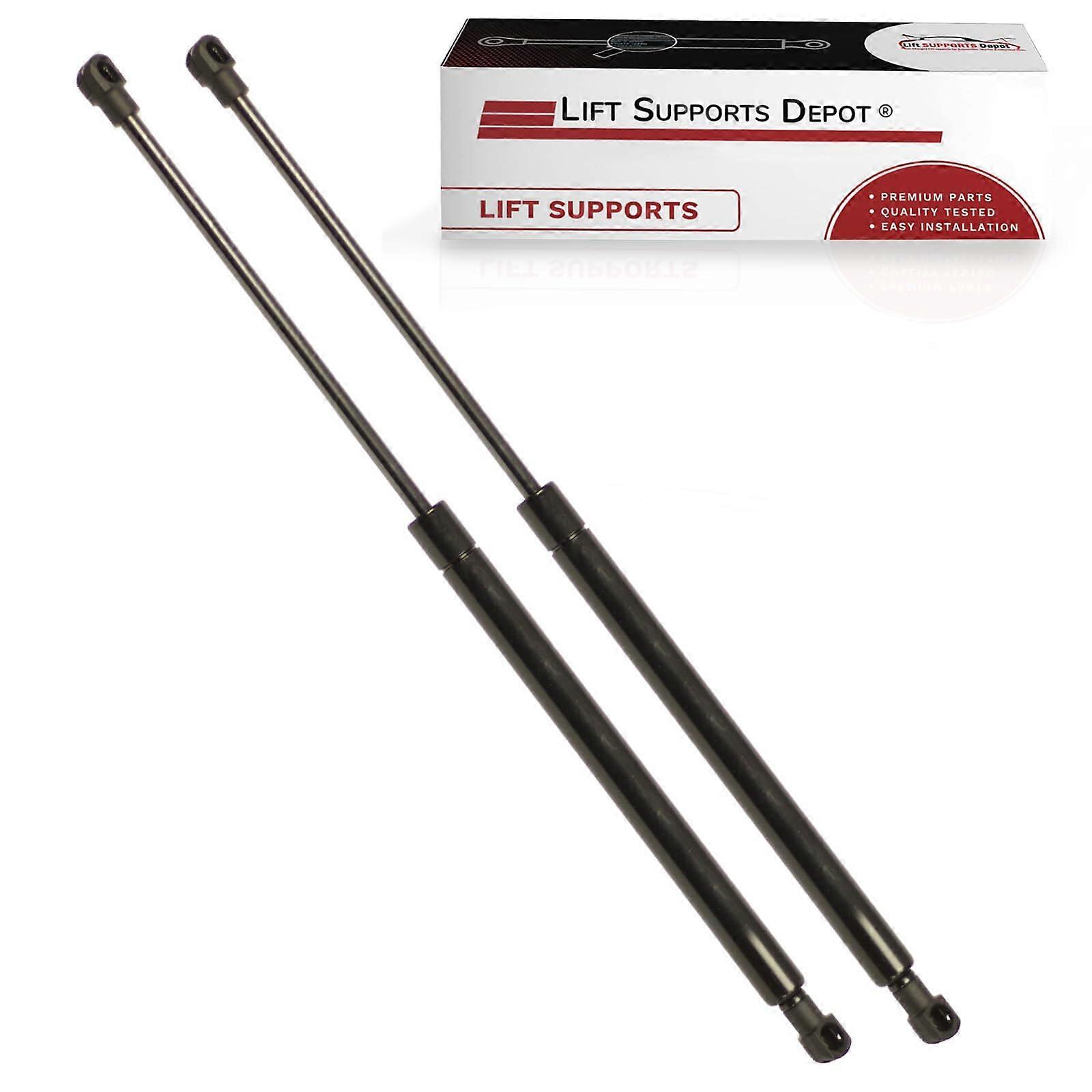 Rear Window Glass Lift Supports Shocks Struts (Qty 2) Compatible Replacement Parts for Smart Fortwo 2008-2014